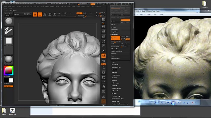 آموزش ZBrushworkshops - Female Face Sculpting with Steve Lord