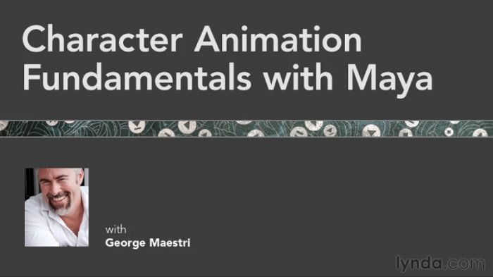 آموزش Lynda - Character Animation Fundamentals with Maya with George Maestri