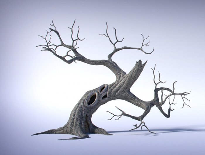 آموزش مدلسازی درخت شبح وار