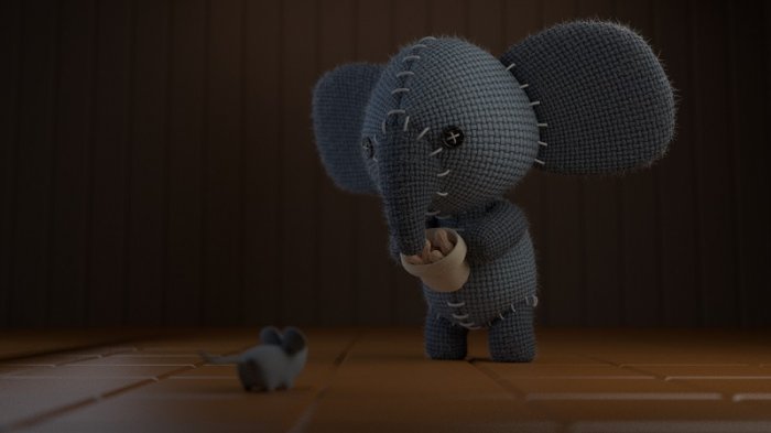 آموزش ایجاد یک شخصیت فیل کوچولو ناز در بلندر CGCookie - Create a Cute Little Elephant Character in Blender