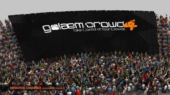 دانلود رایگان پلاگین Golaem Crowd برای Maya