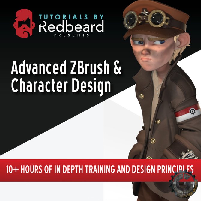 دانلود رایگان آموزش Gumroad - Advanced ZBrush and Character Design by Matt Thorup