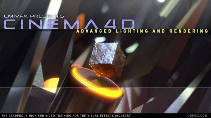 آموزش cmiVFX - Cinema 4D Advanced Lighting and Rendering