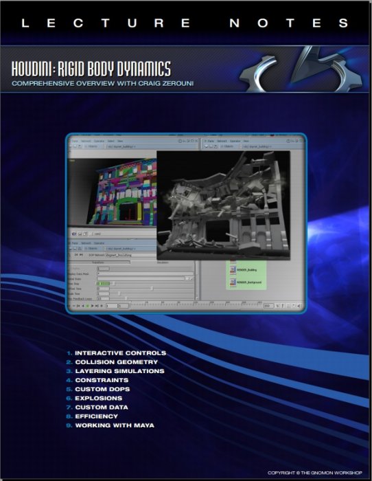 آموزش Gnomon Workshop - Houdini - Rigid Body Dynamics Comprehensive Overview