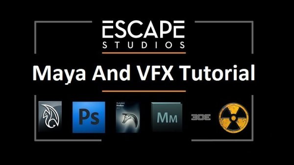 دانلود پک آموزشی Escape Studios – Maya And VFX Tutorial