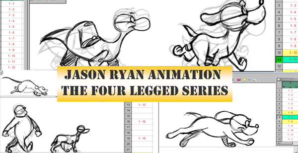 آموزش انیمیت چهار پایان Jason Ryan Four Legged Series