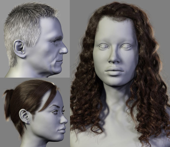 ساخت مدل موی بسیار واقعی در تری دی مکس | Zbrushworkshops – Photo-Realistic Hair with Dani Garcia