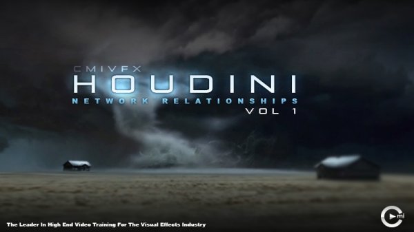 دانلود رایگان آموزش روابط شبکه در هودینی قسمت اول | cmiVFX- Houdini Network Relationships Vol 1
