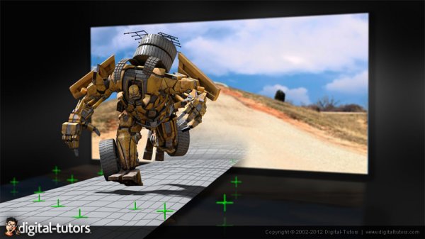 آموزش ساخت ربات تبدیل شونده قسمت هفتم | Digital Tutors - Transforming Robot Production Pipeline Volume 7 - Match Moving
