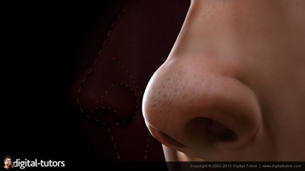 آموزش ساخت بینی برای کاراکتر در زیبراش | Digital Tutors – Sculpting Human Noses in ZBrush