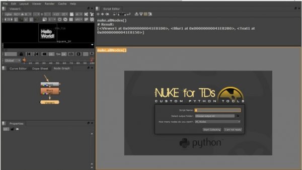 آموزش اسکریپت نویسی با پایتون در نیوک | cmiVFX - Nuke For TDs - Custom Python Tools