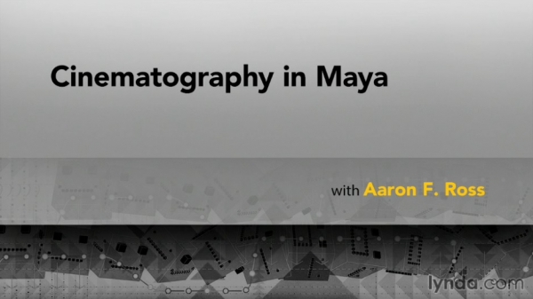 آموزش Lynda - Cinematography in Maya