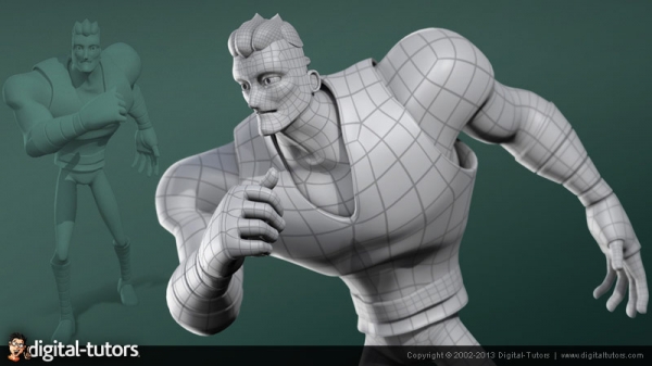 آموزش Digital Tutors - Character Modeling Concepts in 3ds Max