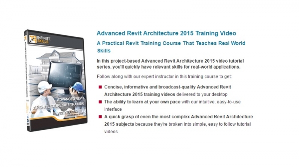 آموزش Infiniteskills - Advanced Revit Architecture 2015 Training