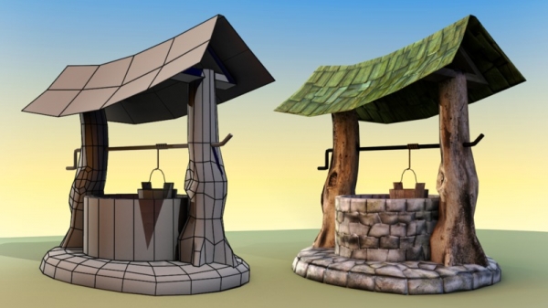 آموزش Digital Tutors - Creating a Stylized Set Element for Games in Maya