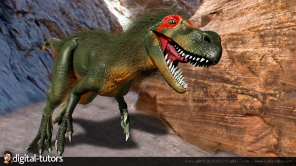 آموزش Digital Tutors - Dinosaur Reconstruction in ZBrush