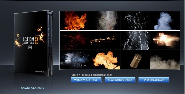 مجموعه جلوه های ویژه Video Copilot - Action Essentials