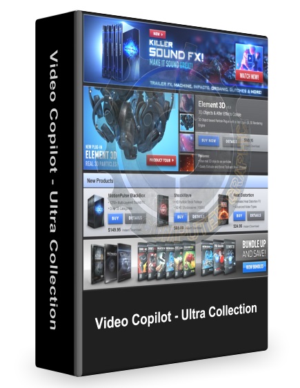 دانلود مجموعه بزرگ Video Copilot Ultra Collection