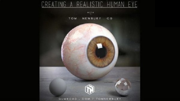 دانلود رایگان آموزش Gumroad - Creating a Realistic Human Eye in CG