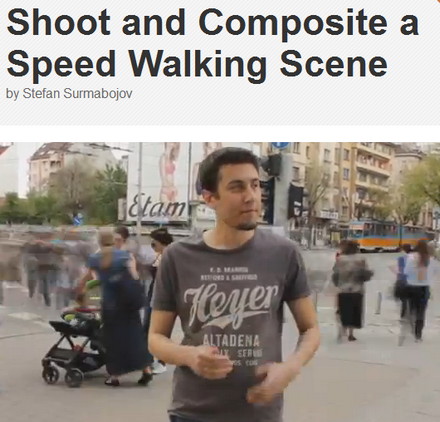 دانلود آموزش ساخت و کومپوزیت یک صحنه ی راه رفتن سرعتی | Tuts Plus Premium – Shoot and Composite a Speed Walking Scene