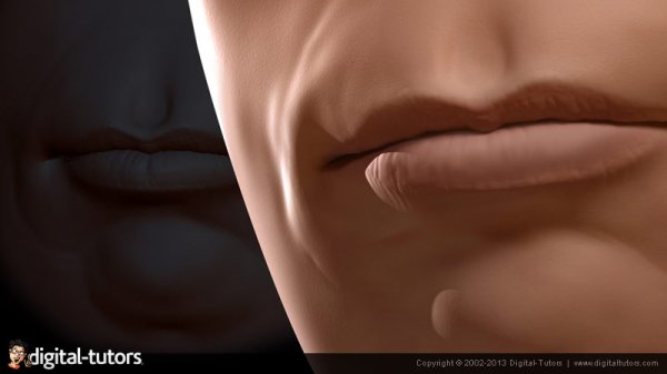آموزش ساخت لب کاراکتر در زیبراش | Digital-Tutors – Sculpting Human Mouths in ZBrush