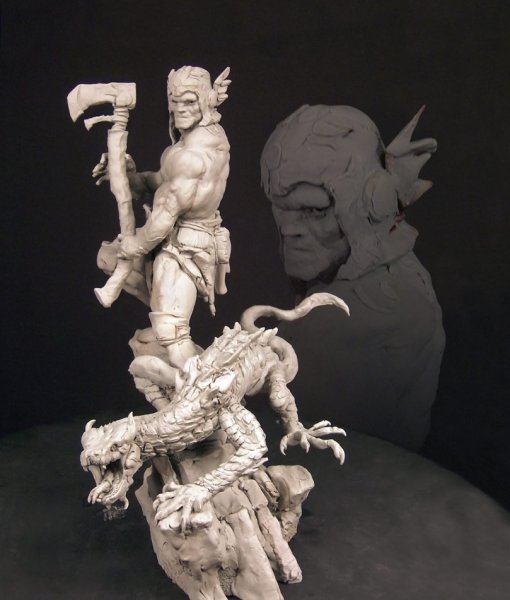 آموزش The Gnomon Workshop -  Fantasy Sculpting - The Dragon of Argos