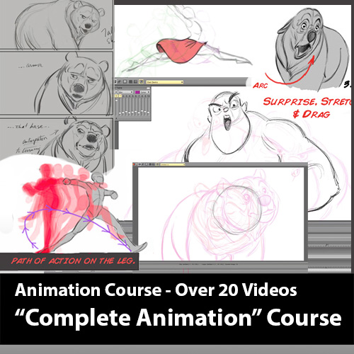آموزش اصول کلیدی انیمیشن Aaron Blaise - Animation Course Complete