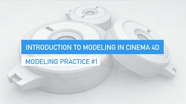 آموزش مقدماتی مدلسازی در سینما فور دی Elementza - Introduction to Modeling in Cinema 4D