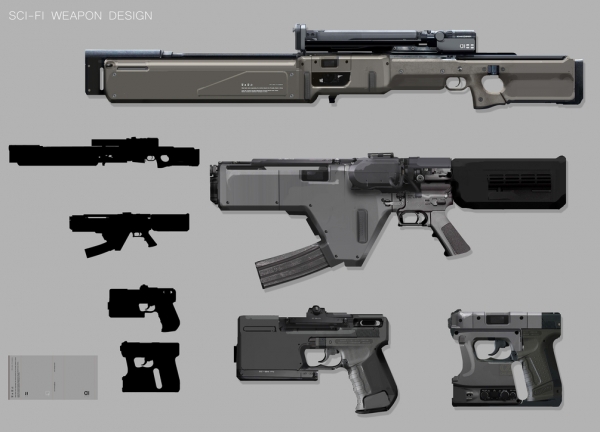 آموزش معرفی کانسپت پراپز - طراحی اسلحه Gumroad - Intro to Concept Props - Weapon Design