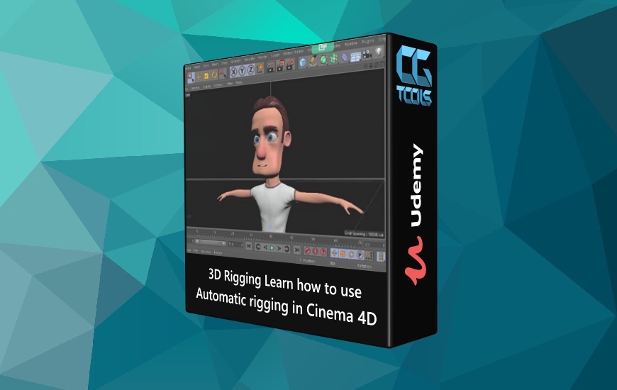 آموزش چگونگی استفاده از ریگ اتوماتیک در Cinema 4D
