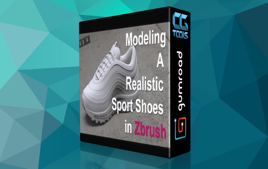 gumroad modeling a realistic sport shoes in zbrush