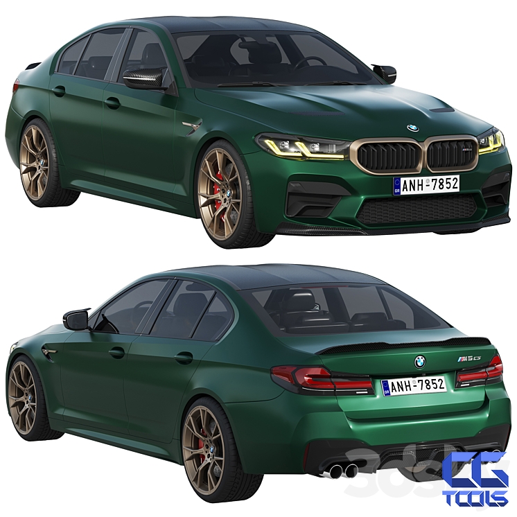 مدل سه بعدی BMW M5 CS 2022