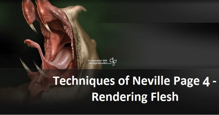 آموزش The Gnomon Workshop - The Techniques of Neville Page 4 - Rendering Flesh