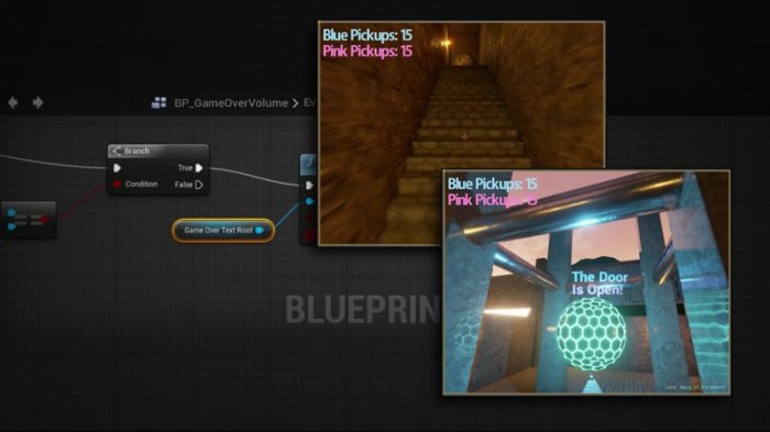 آموزش Digital Tutors - Creating Gameplay Systems using Blueprint Features in Unreal Engine