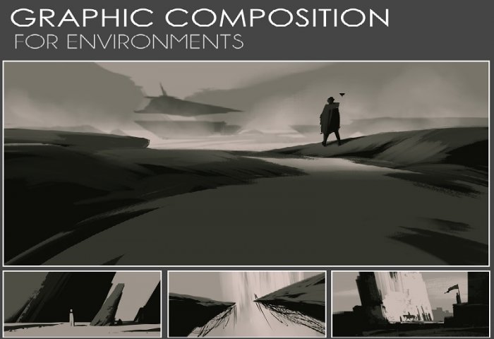 آموزش کامپوز محیط در فتوشاپ Gumroad - Graphic Composition For Environments by Eytan Zana