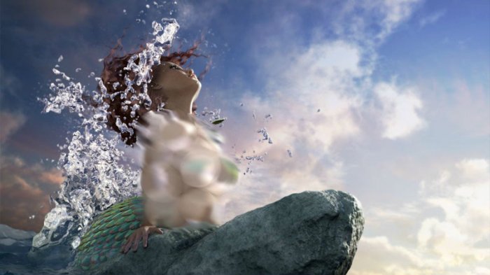 آموزش Digital Tutors - Adding Dynamics to a Mermaid Animation with Bifrost in Maya