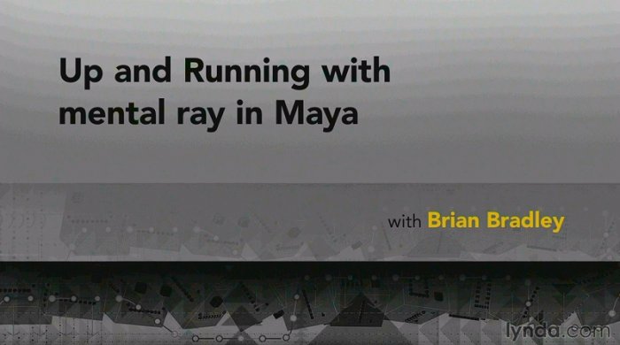 آموزش ویژگی های اساسی و غیر اساسی مربوط به موتور رندر منتال ری در مایا Lynda - Up and Running with mental ray in Maya